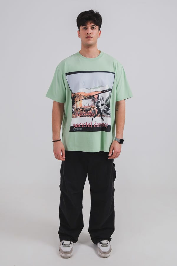 Zero Tolerance — Societal Damage oversized t-shirt