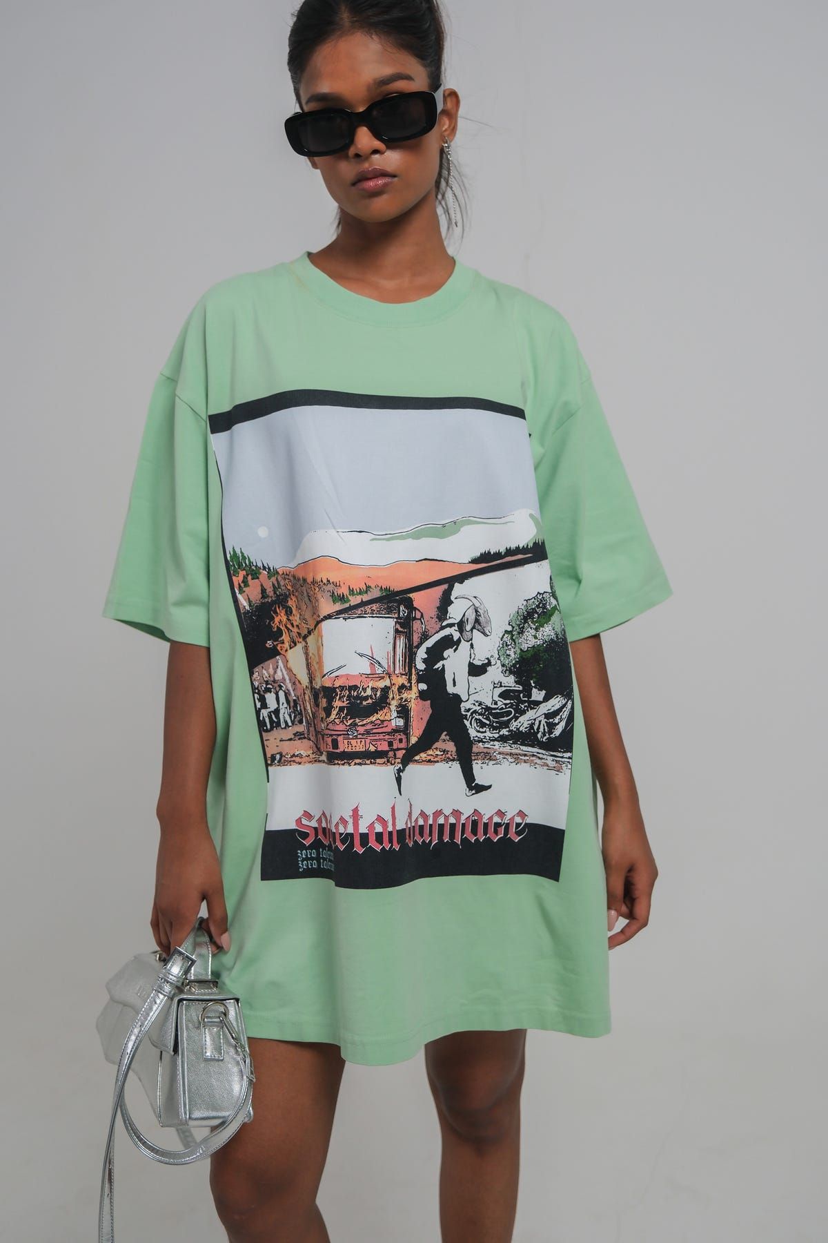 Societal Damage oversized t-shirt - image 3