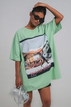Societal Damage oversized t-shirt view 9