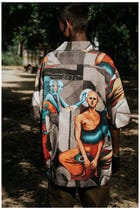 Sameera Sardana x Zero Tolerance Greyscale Cuban Shirt view 4