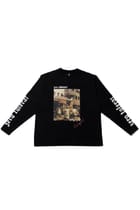 Courageous crew neck double-layered full-sleeve t-shirt view 1