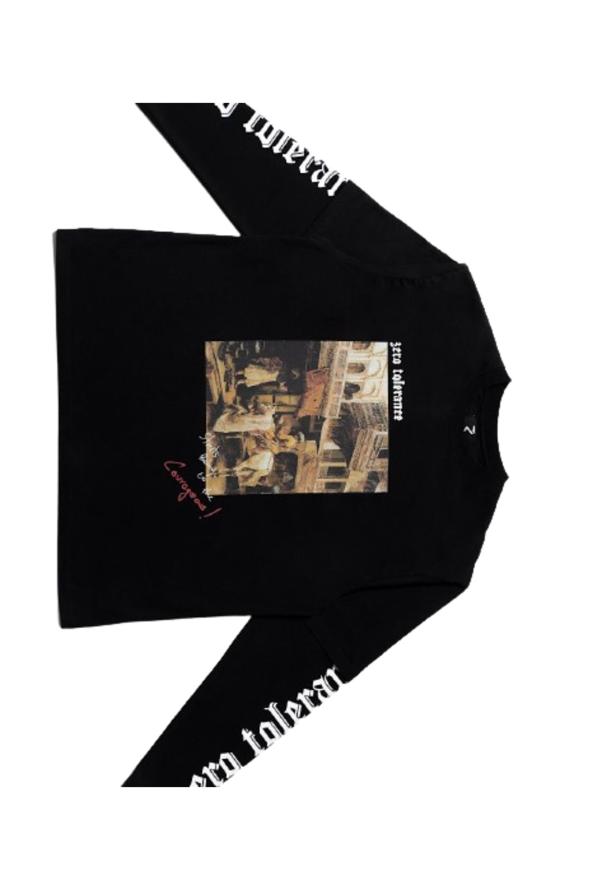 Courageous crew neck double-layered full-sleeve t-shirt - image 6