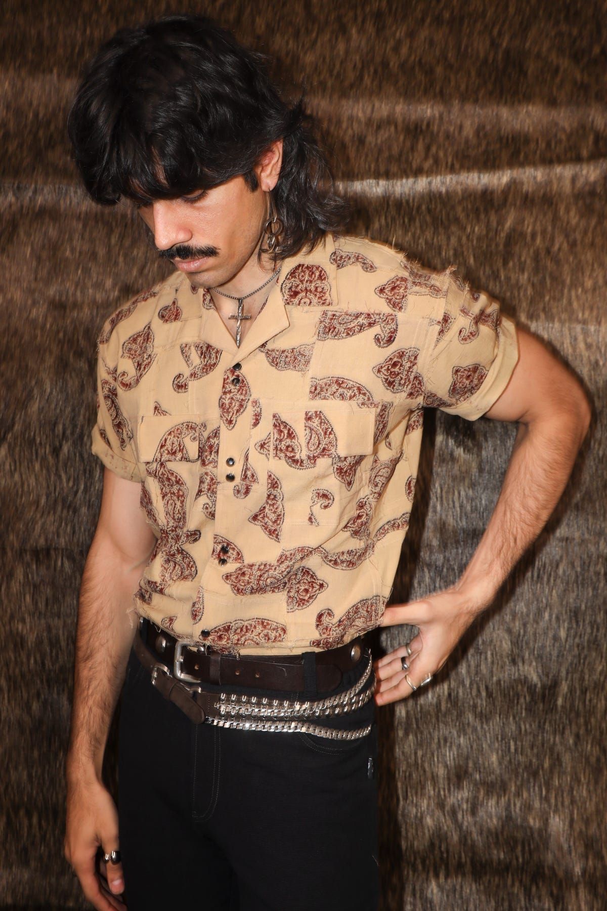 Kairi Heritage Patchwork Shirt - image 3