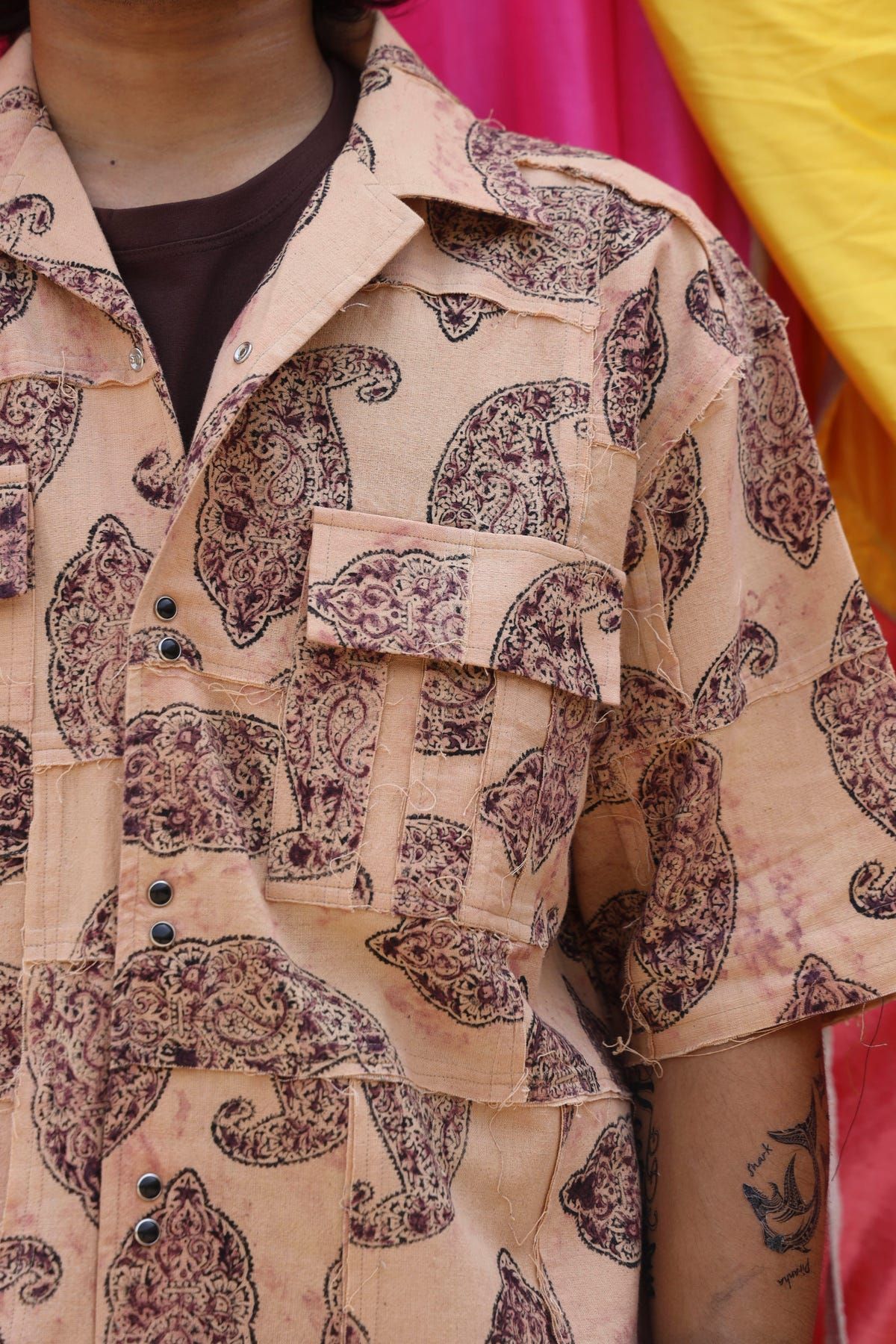 Kairi Heritage Patchwork Shirt - image 5