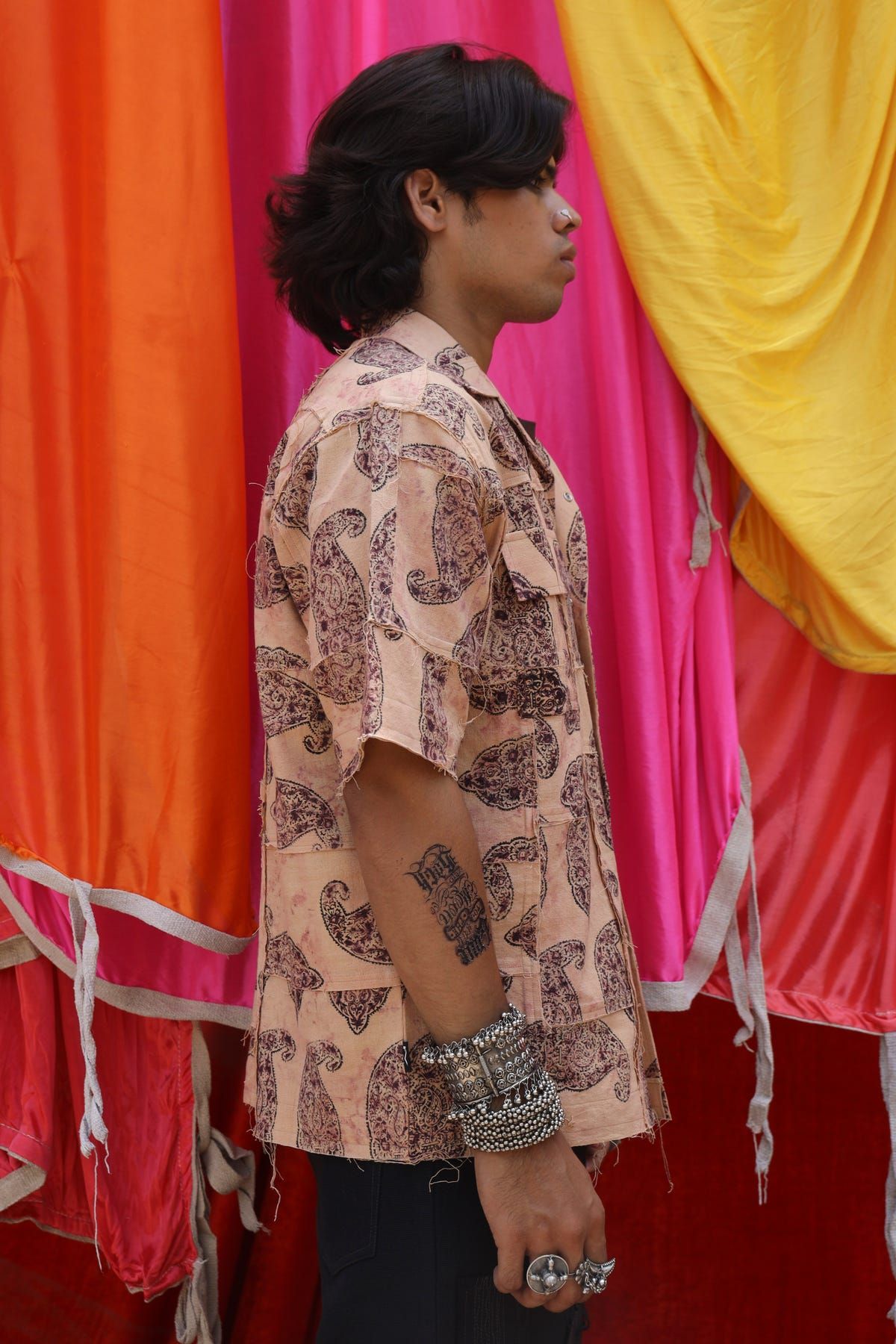 Kairi Heritage Patchwork Shirt - image 6